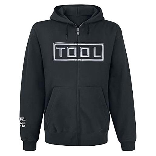 TOOL spiral eye uomo felpa jogging nero m 80% cotone, 20% poliestere regular