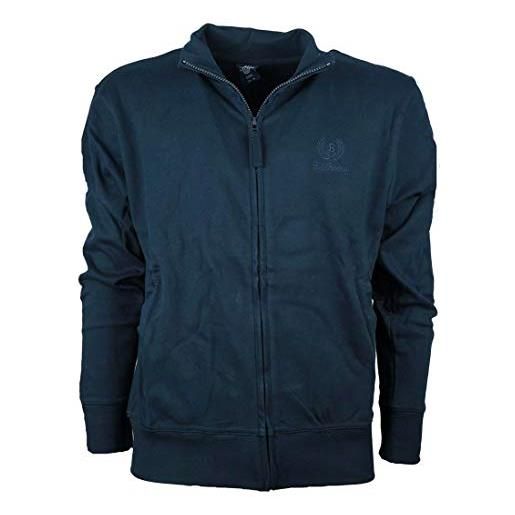 BE BOARD felpa leggera uomo taglie forti zip lunga articolo 9114conf