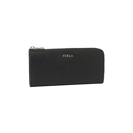 Furla portafoglio babylon s zip around onyx