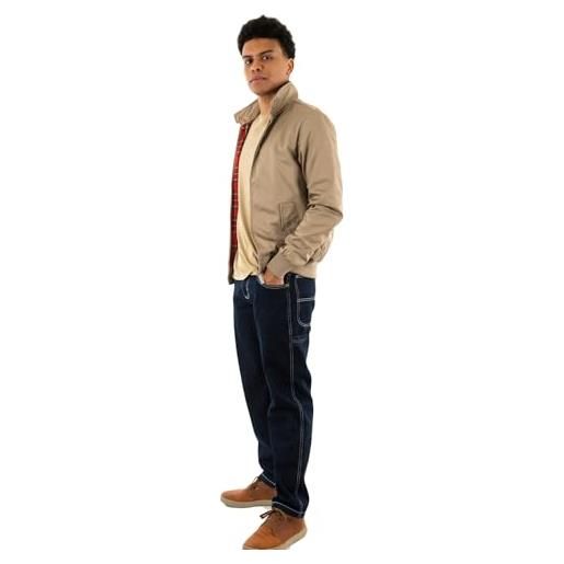 HARRINGTON giacca originale riciclata - uomo - giacca - tan - xl