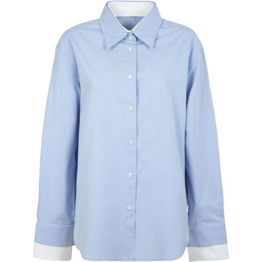 Acne Studios camicia a strati - blu