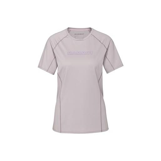Mammut selun fl t-shirt women logo, alpine calamint, xs donna