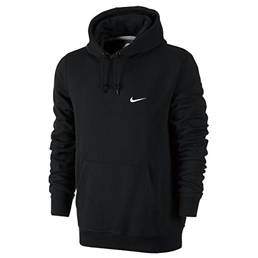 Nike felpa con cappuccio da uomo, in cotone, taglie grandi e alte, nero, xx-large