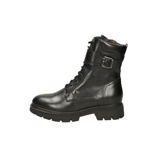 Nero Giardini i514763d anfibi donna in pelle - nero 40 eu