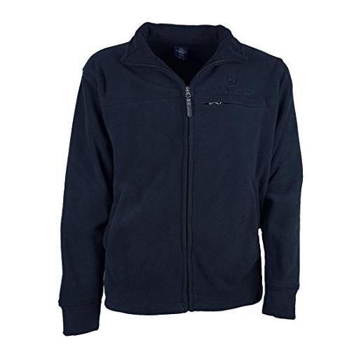 BE BOARD felpa uomo pile zip lunga art 9829