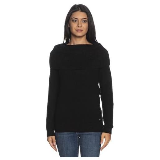 Yes Zee yes-zee maglia a collo alto nero m054 bt00 nero s