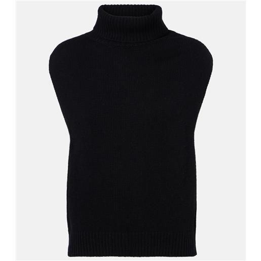 Jardin des Orangers gilet in lana e cashmere a collo alto