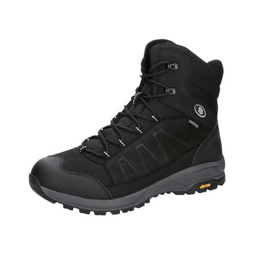 Brütting kirkenes, stivali da neve unisex-adulto, nero, 46 eu