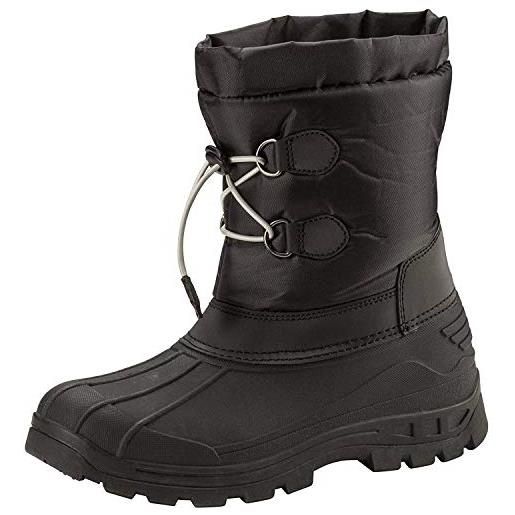 Mc Kinley mckinley 269971 uomo stivali da neve, nero (black/grey light 900), 43 eu