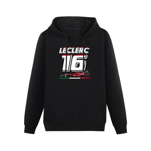 TANYOUPIN charles leclerc fashion hoodys race male graphic streetwear hoodie racing mens hoodie black xl