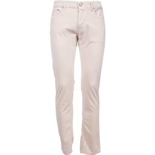 JACOB COHEN pantalone bard velluto a coste JACOB COHEN a81 bianco uomo