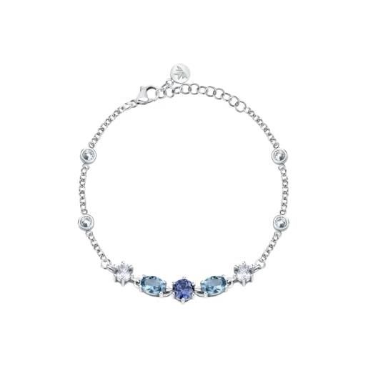 Morellato colori bracciale donna in acciaio, ottone, zirconi, cristalli - savy18