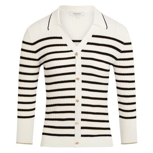 Morgan 251-mael maglione, colore: bianco (off white), taglia: l