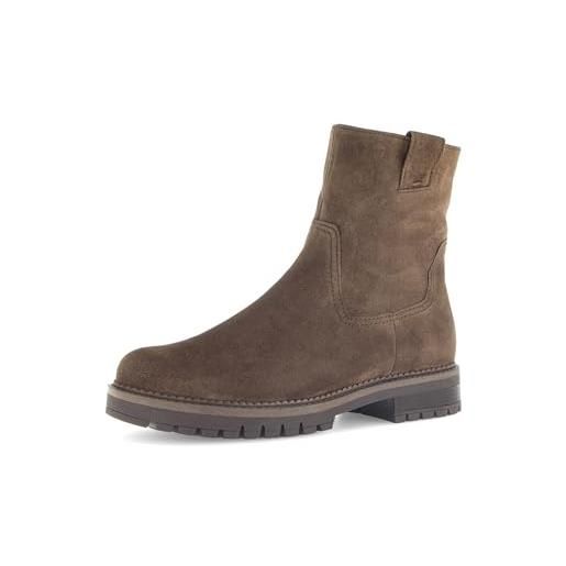 Gabor stivaletti da donna chelsea, whisky 40, 40.5 eu weit