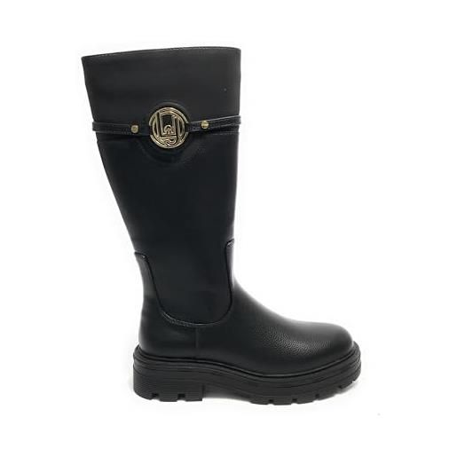 Liu jo scarpe donna stivale taylor 806 - boot in ecopelle nero d25lj37 4f4709 ex263 22222 36