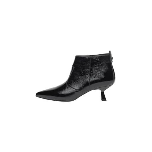 Nero Giardini i514432de tronchetti donna in vernice - nero 40 eu