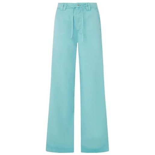 Pepe Jeans tammy, pantaloni donna, blu (wave blue), m
