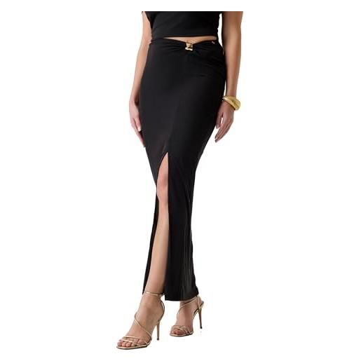 GUESS donna gonna lunga w6gd15k2936 modal nero s