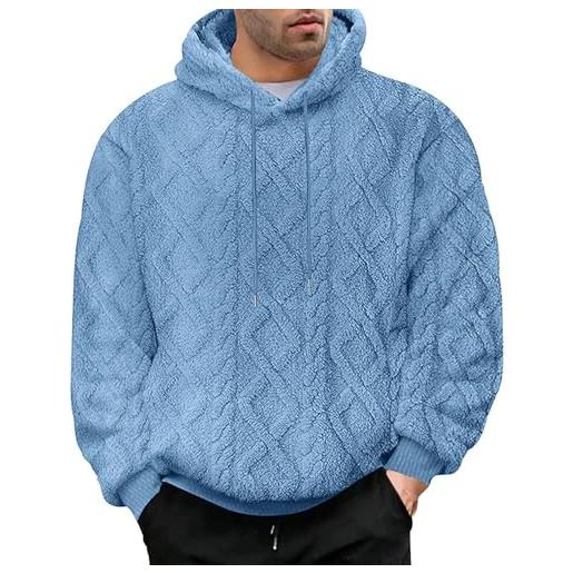 Generic felpa grigio chiaro uomo felpa morbida uomo felpe sportive da uomo pullover uomo cashmere seta cappuccio uomo maglione senza maniche uomo maglione con il collo alto felpa nera senza cappuccio uomo