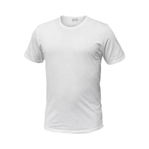 Liabel 2 maglie uomo manica corta girocollo lana/cotone (10ª-5xl-60)
