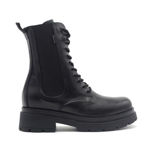 Nero Giardini i309154d anfibi donna in pelle - nero 36