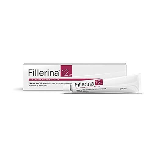 LABO fillerina 12 super plumping filler crema notte viso antiage face cream grado 5