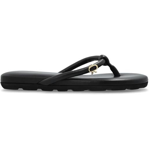 Gianvito Rossi infradito juno - nero
