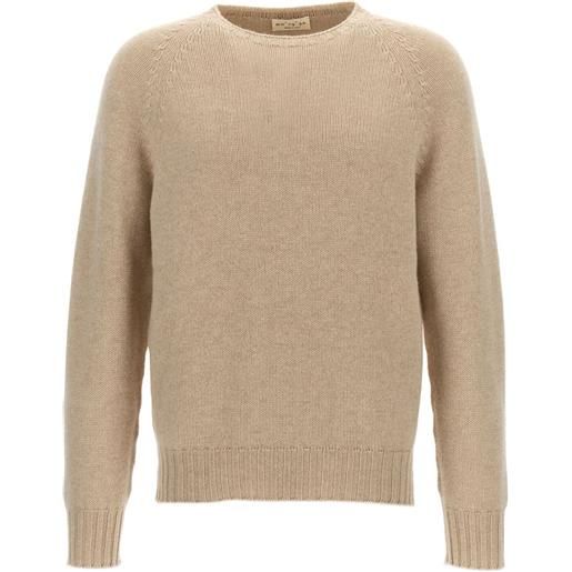 Ma'ry'ya maglione con maniche raglan - toni neutri