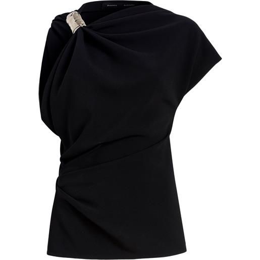 Proenza Schouler top con decorazione - nero