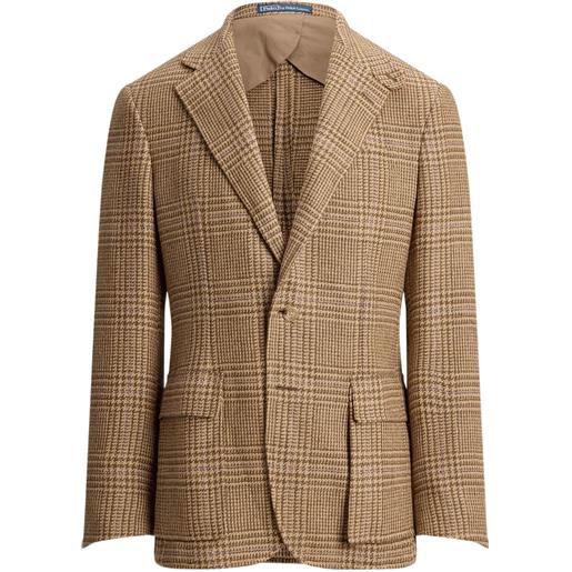 Polo Ralph Lauren giacca rl67 a quadri - marrone
