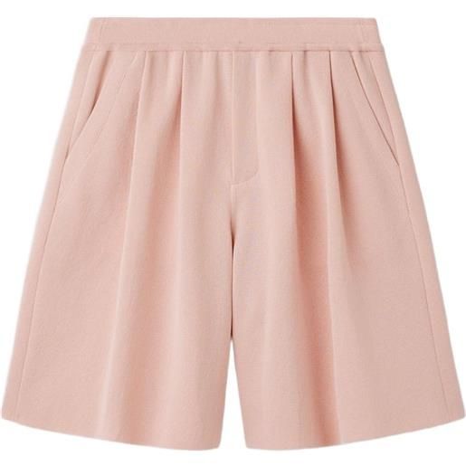 CFCL shorts con pieghe - rosa