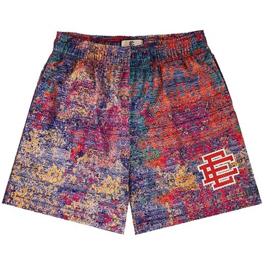 ERIC EMANUEL shorts ee rug con logo - rosso