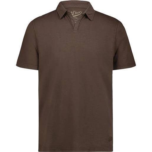 Bl'Ker polo skipper long island uomo marrone