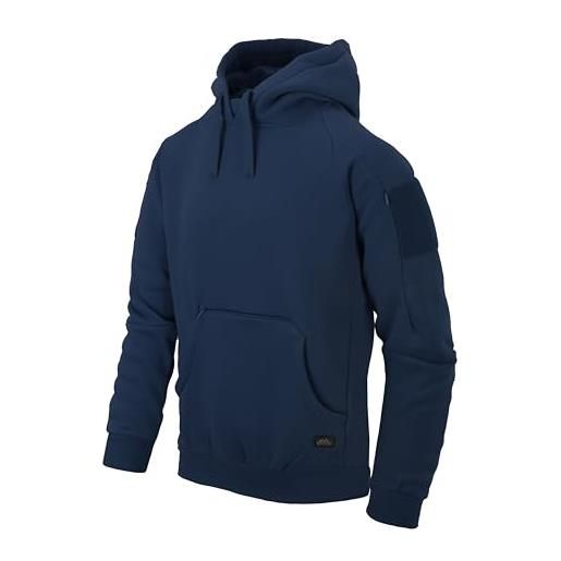 Helikon-Tex urban tactical - felpa con cappuccio lite kangaroo, colore: rosso