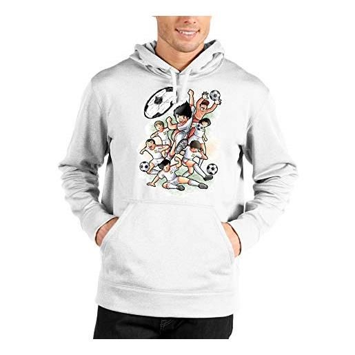 bubbleshirt felpa con cappuccio new team - new team - nankatsu - cartoni animati