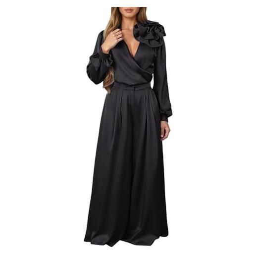 Generic tuta elegante corta donna tute casacca tutine lilla smoking primaverili battesimo doppiopetto largo autunno plissettata polo spalline cerniera bella micropile tecnico momento monopezzi