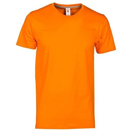CHEMAGLIETTE! pacchetto 5 t-shirt uomo magliette da lavoro cotone payper sunset prezzo stock, colore: 5x arancione, taglia: 3xl