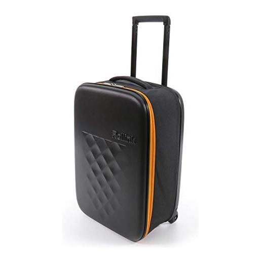 Rollink valigia flex earth carry-on trolley richiudibile 55x40x20cm orange bloom