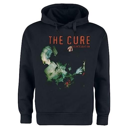 The Cure desintegration uomo felpa con cappuccio nero m 80% cotone, 20% poliestere regular