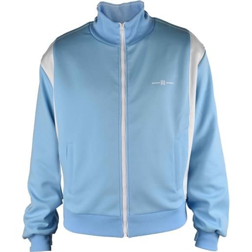 AMIRI giacca sportiva con design a inserti - blu