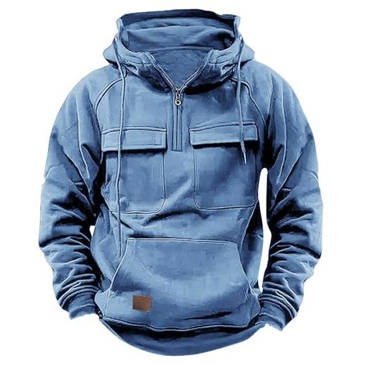 Generico felpe con cappuccio uomo oversize autunnale felpa cotone firmate leggera hoodie lavoro invernale pullover sweatshirt tops offerta aderente pesante felpe sportiva classic sport maglia streetwear