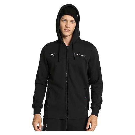 PUMA giacca felpata con cappuccio bmw m motorsport da uomo l black