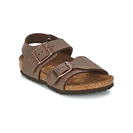 Birkenstock new york kids mocha, birkibuc, sandalo, marrone(brown), 32 eu