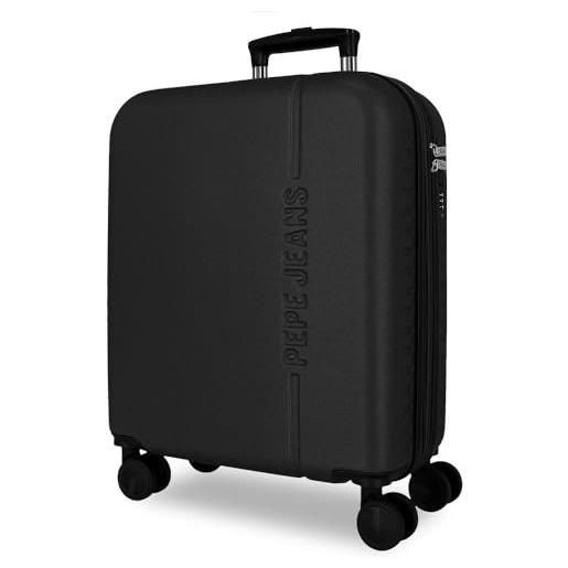 Pepe Jeans montana valigia da cabina blu 40 x 55 x 20 cm rigido abs chiusura tsa integrata 37 l 3 kg estensibile bagaglio a mano