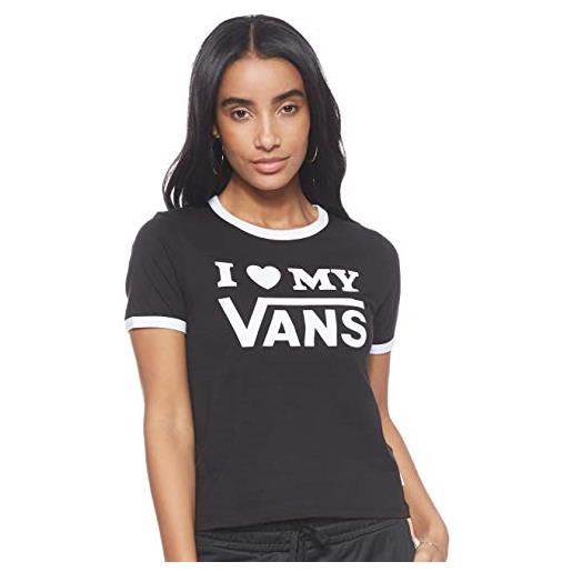 Vans love ringer w t-shirt white/black