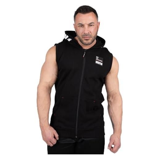 GORILLA WEAR cappuccio e felpe, nero, m uomo