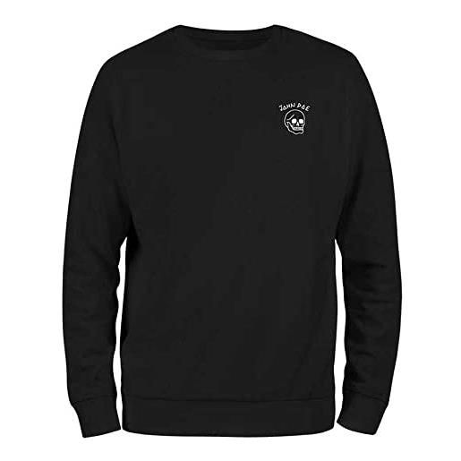 John Doe i sweater live fast skull ricamato, felpa i pullover i lifestyle i uomo i nero i taglia l, nero , l