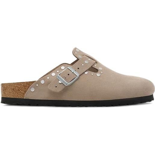 Birkenstock clogs con fibbia - marrone