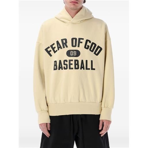 Fear Of God felpa 09 classic con logo - toni neutri