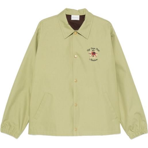 Drôle De Monsieur giacca con cappuccio - verde